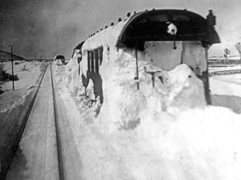 1954 - İstanbul'da yaşanan büyük kış mevsimi 75